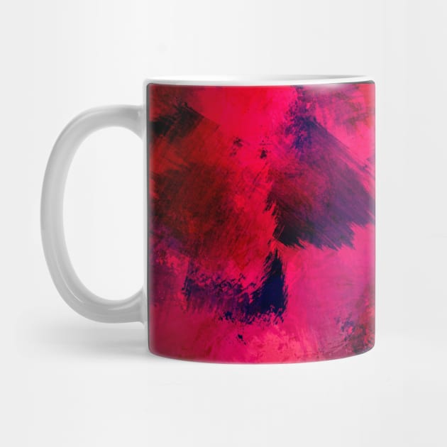 Abstract Colorful Design, Abstract Red Color Design, abstract pattern by Utopia Shop